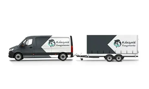 K. Schmid Transportservice - Fuhrpark - Sprinter Anhaenger